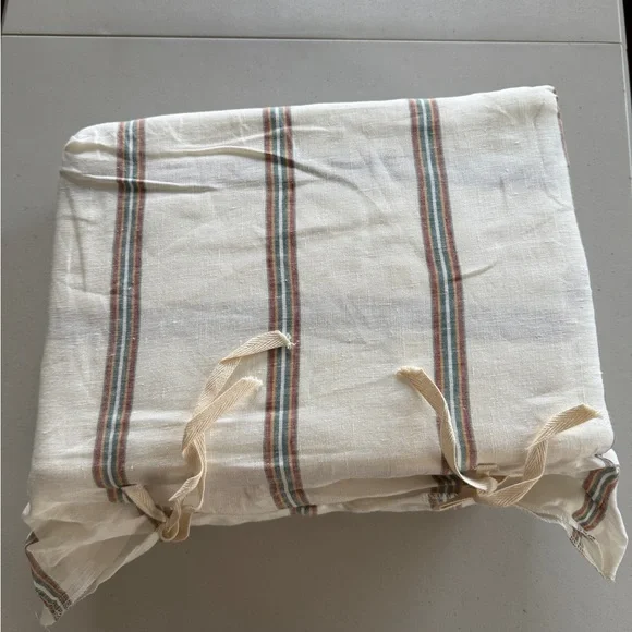 PiuBelle Washed Linen Queen Sheet Set - Picture 3 of 7